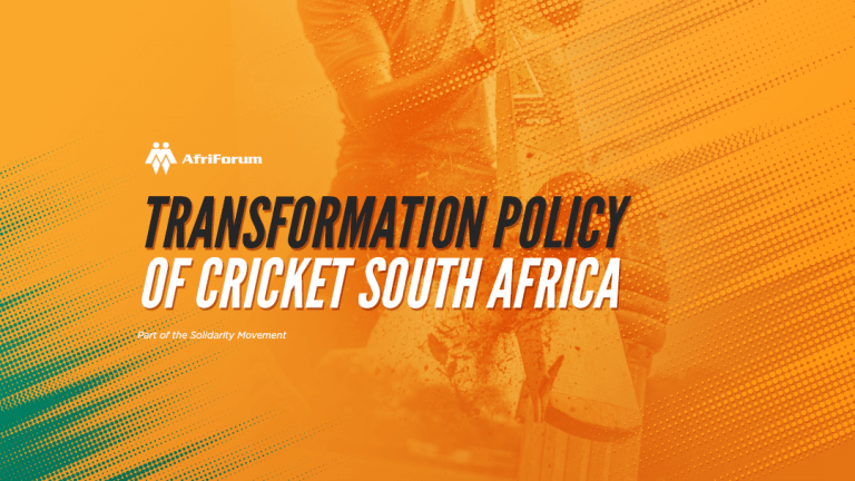 Transformation policy of Cricket South Africa