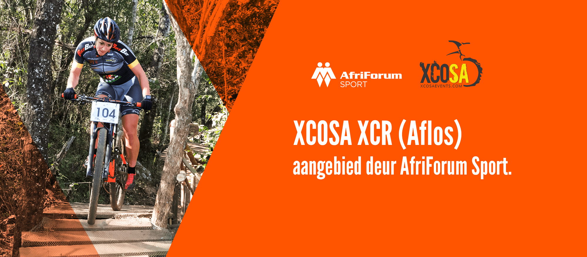 XCOSA XCR (Aflos) aangebied deur AfriForum Sport.